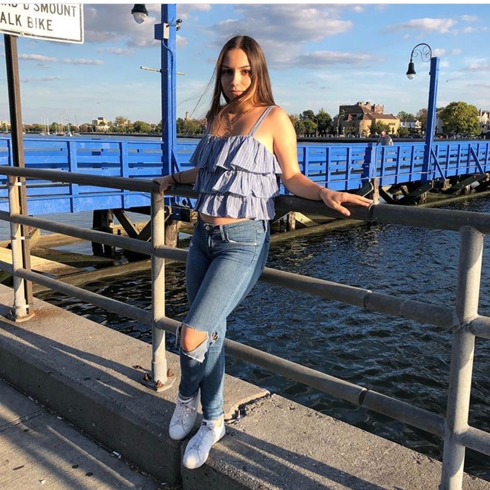 Ruffle top